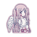 Valentine Angel Sticker