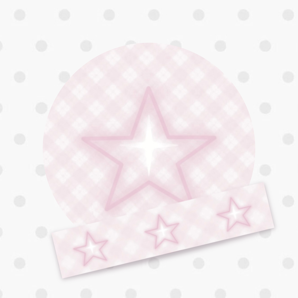 Gingham Star Washi Tape