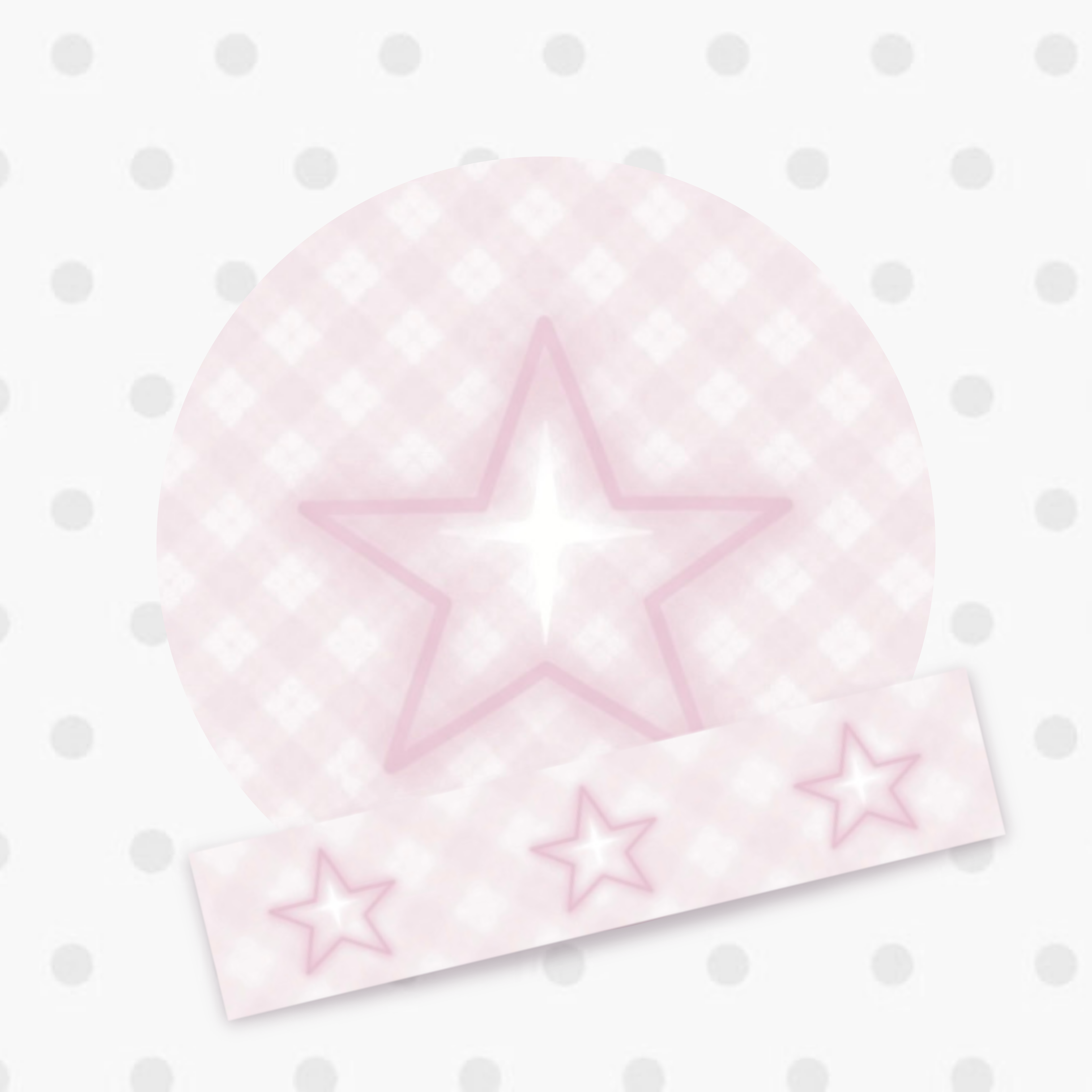 Gingham Star Washi Tape