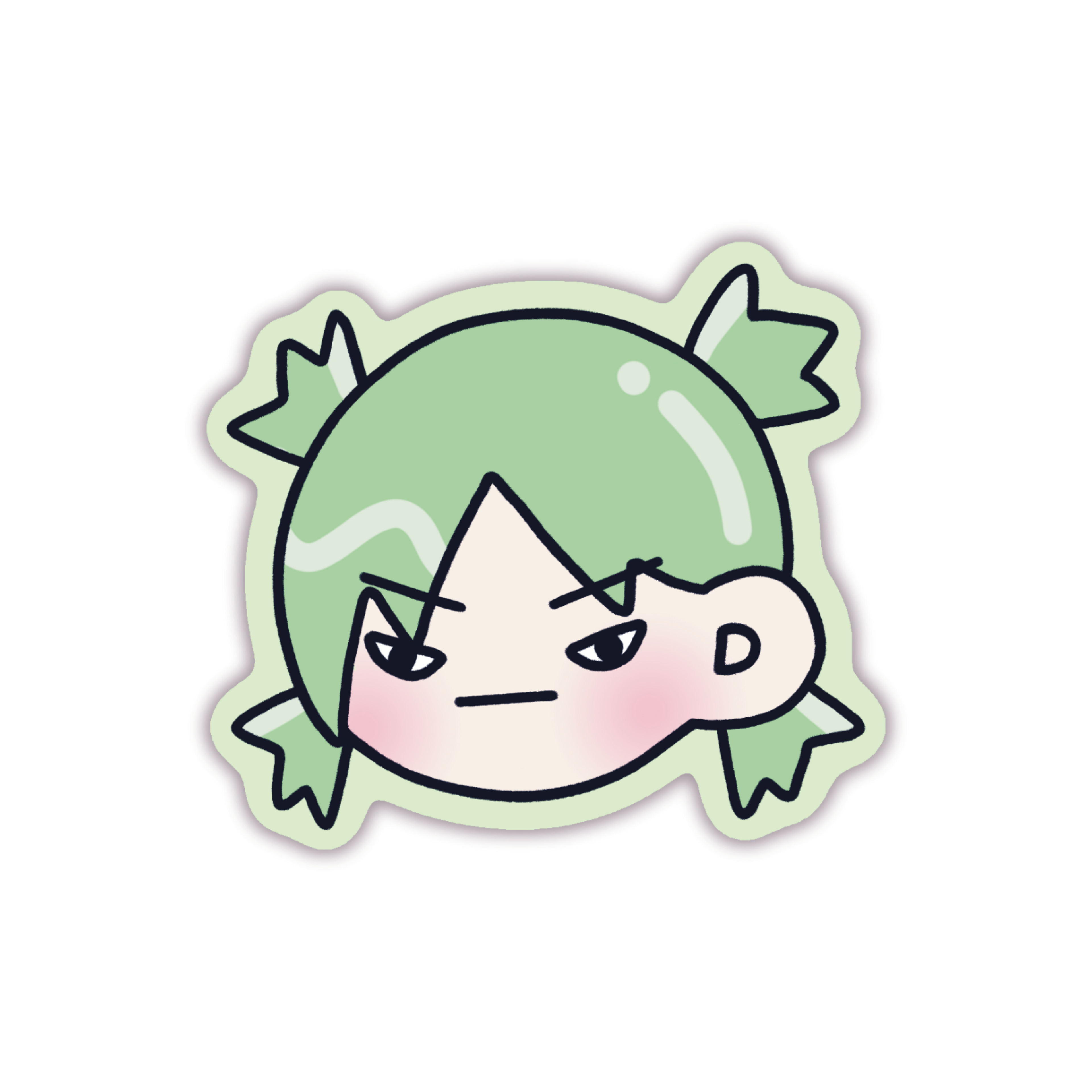 Grumpy Yotsuba Sticker