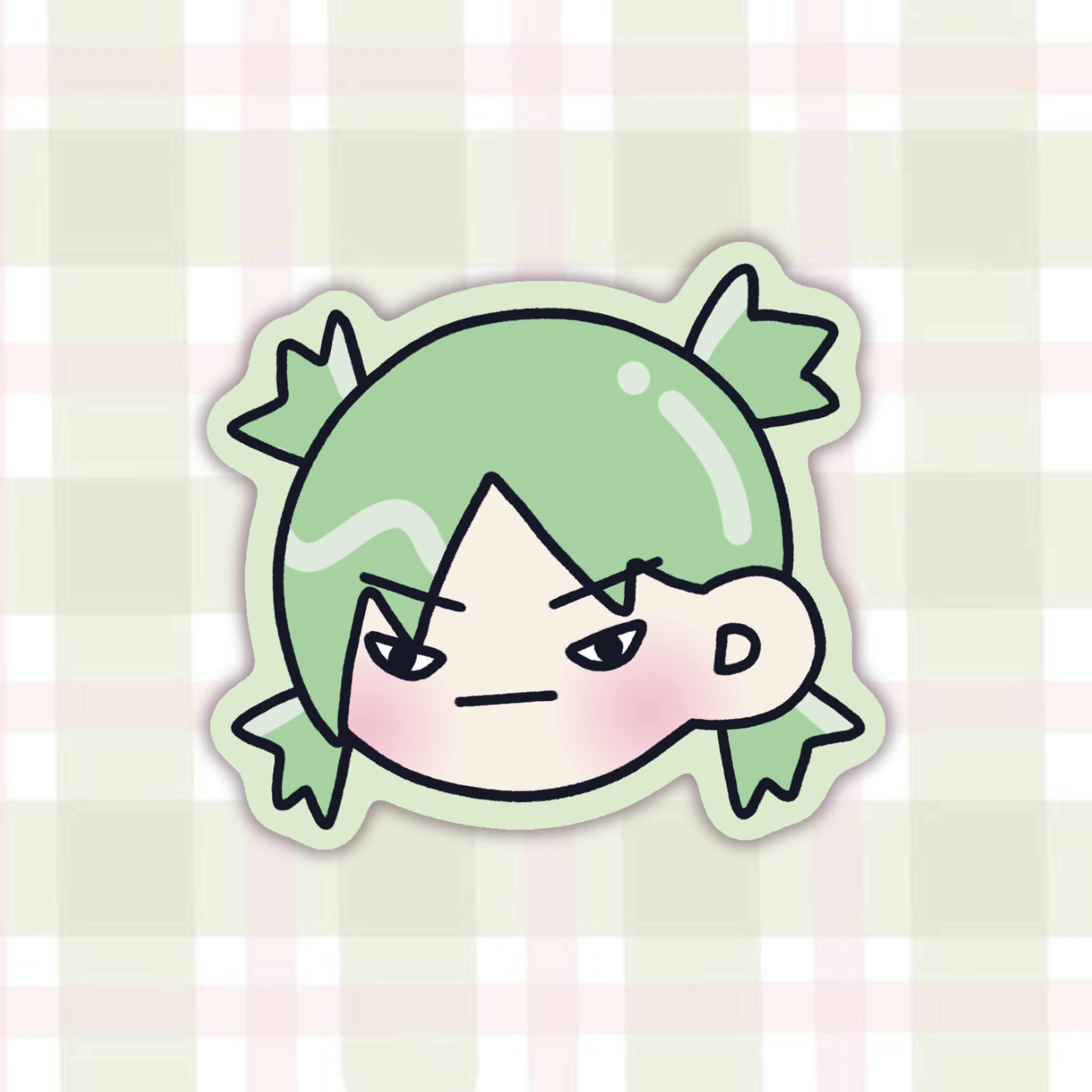Grumpy Yotsuba Sticker