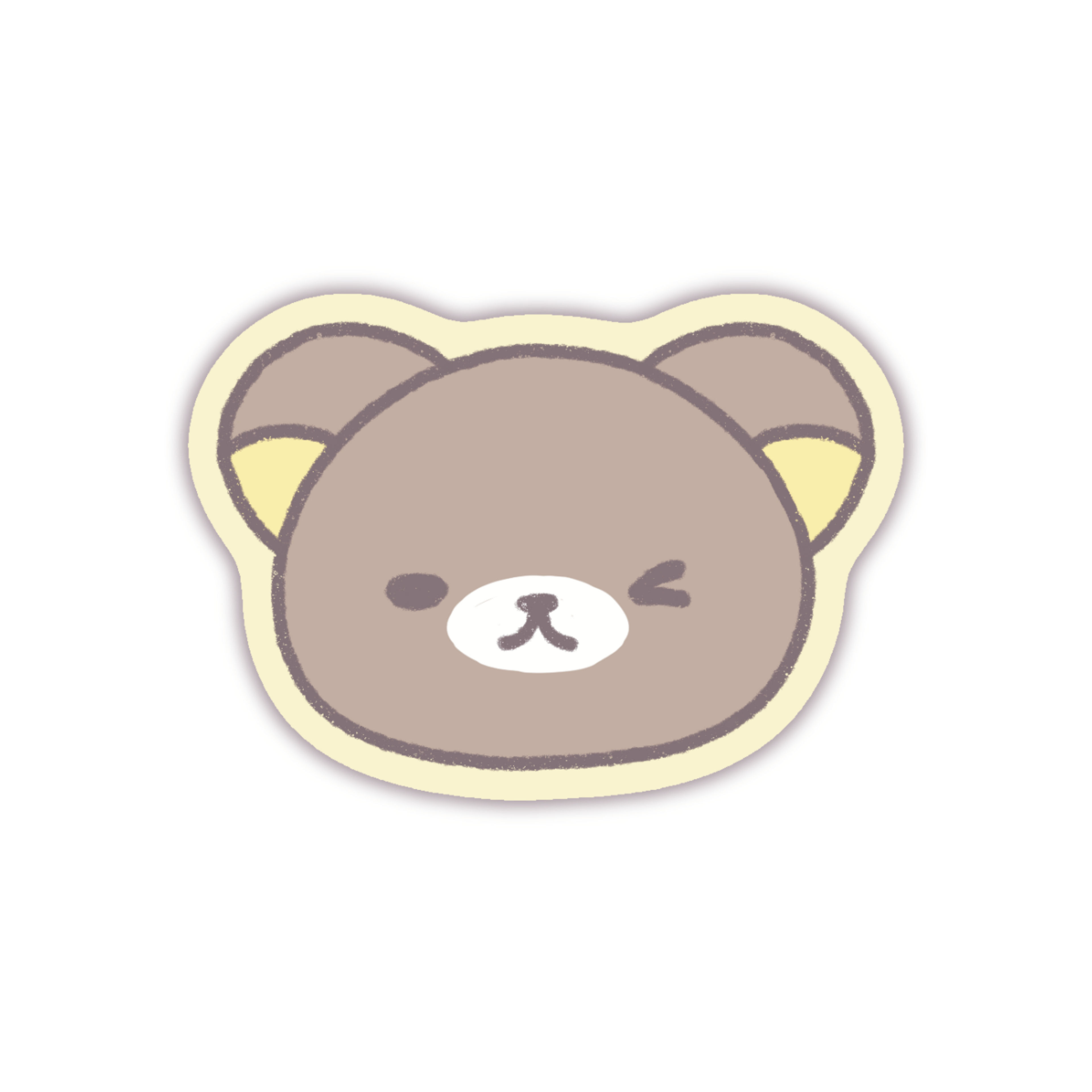 Happy Rilakkuma Sticker