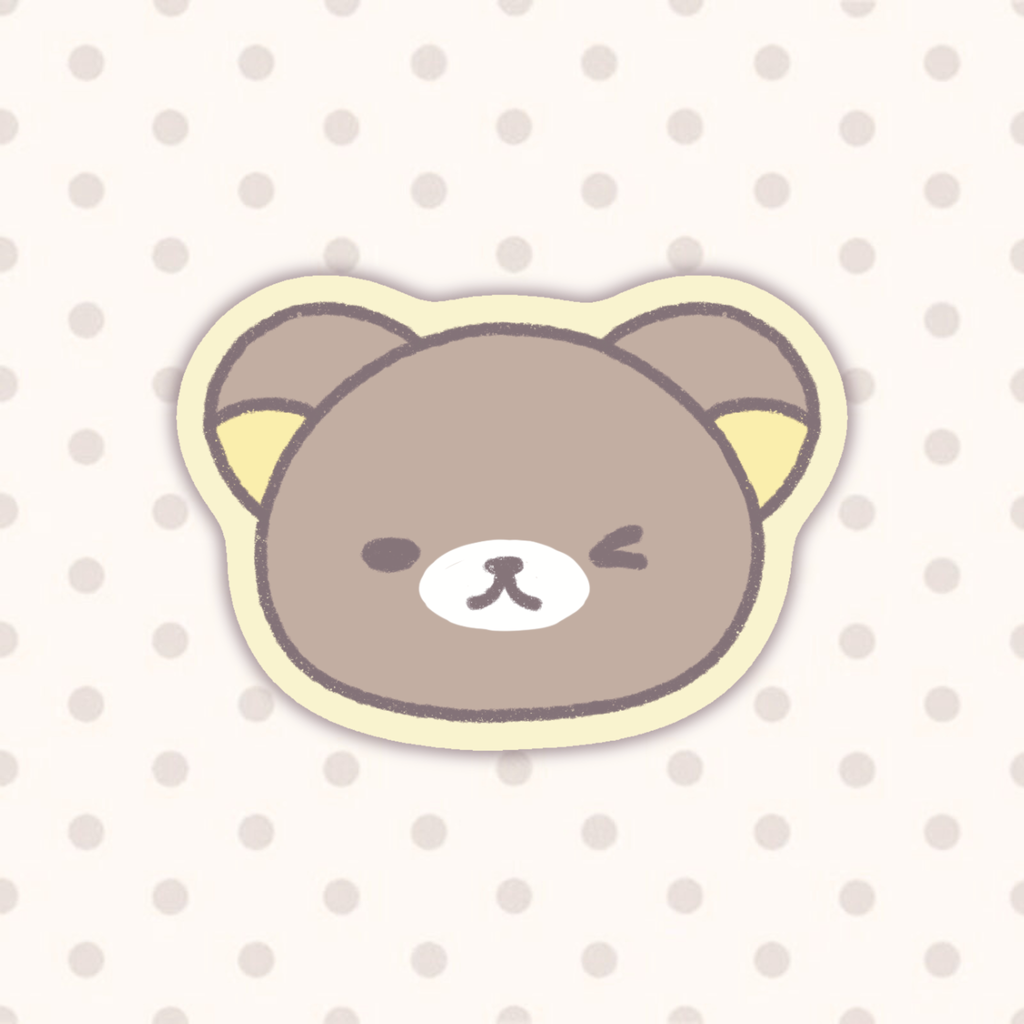 Happy Rilakkuma Sticker