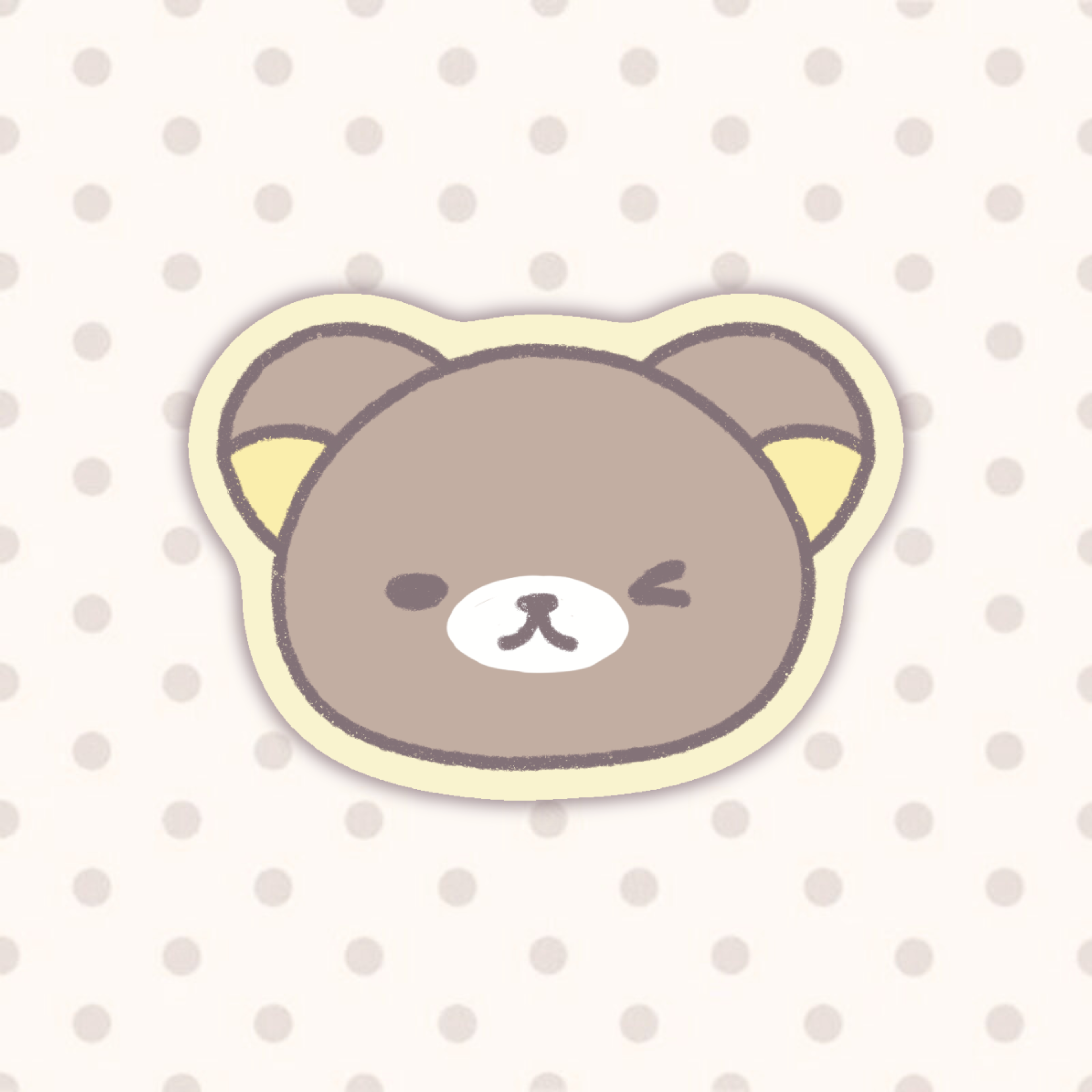 Happy Rilakkuma Sticker