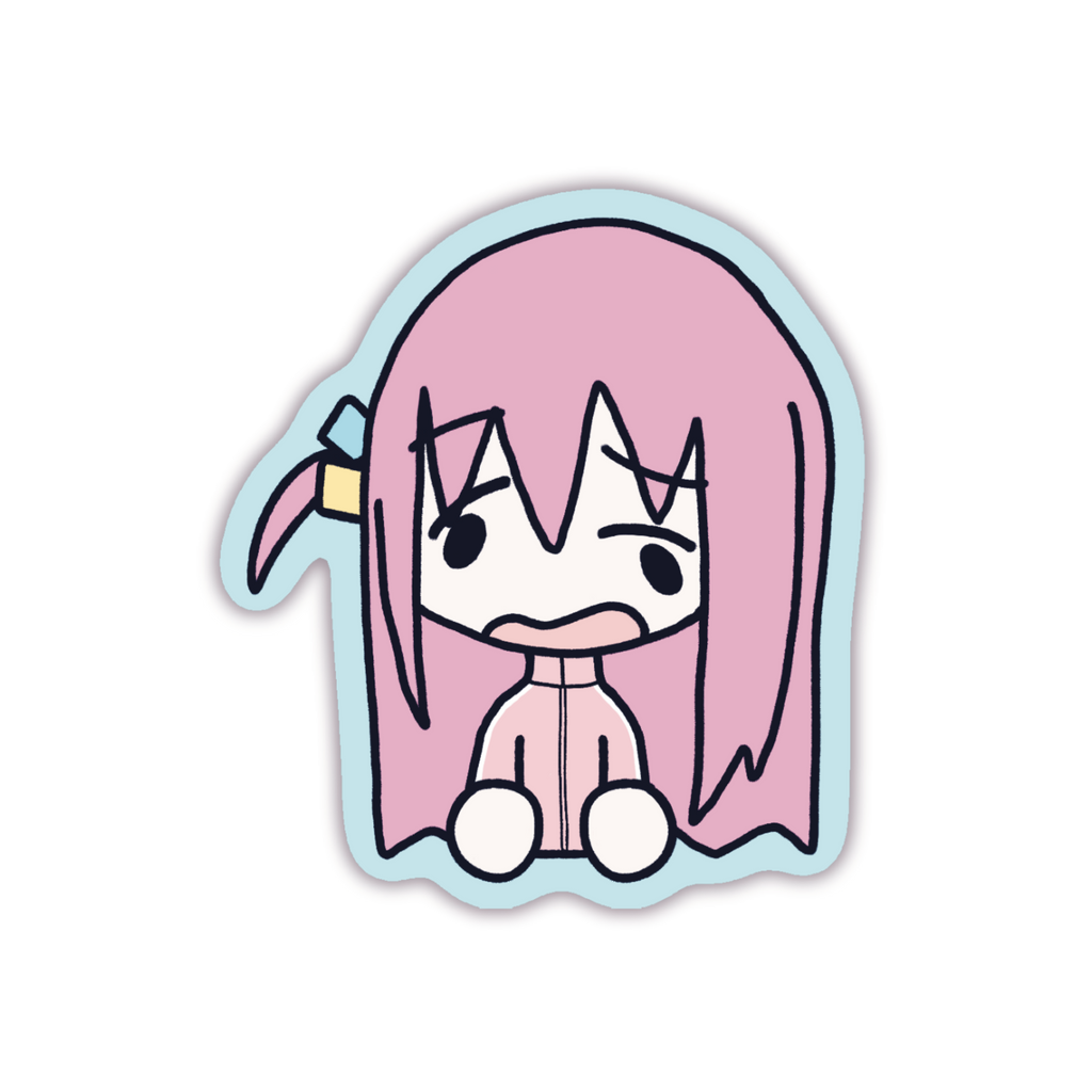 Huh?? Bocchi Sticker
