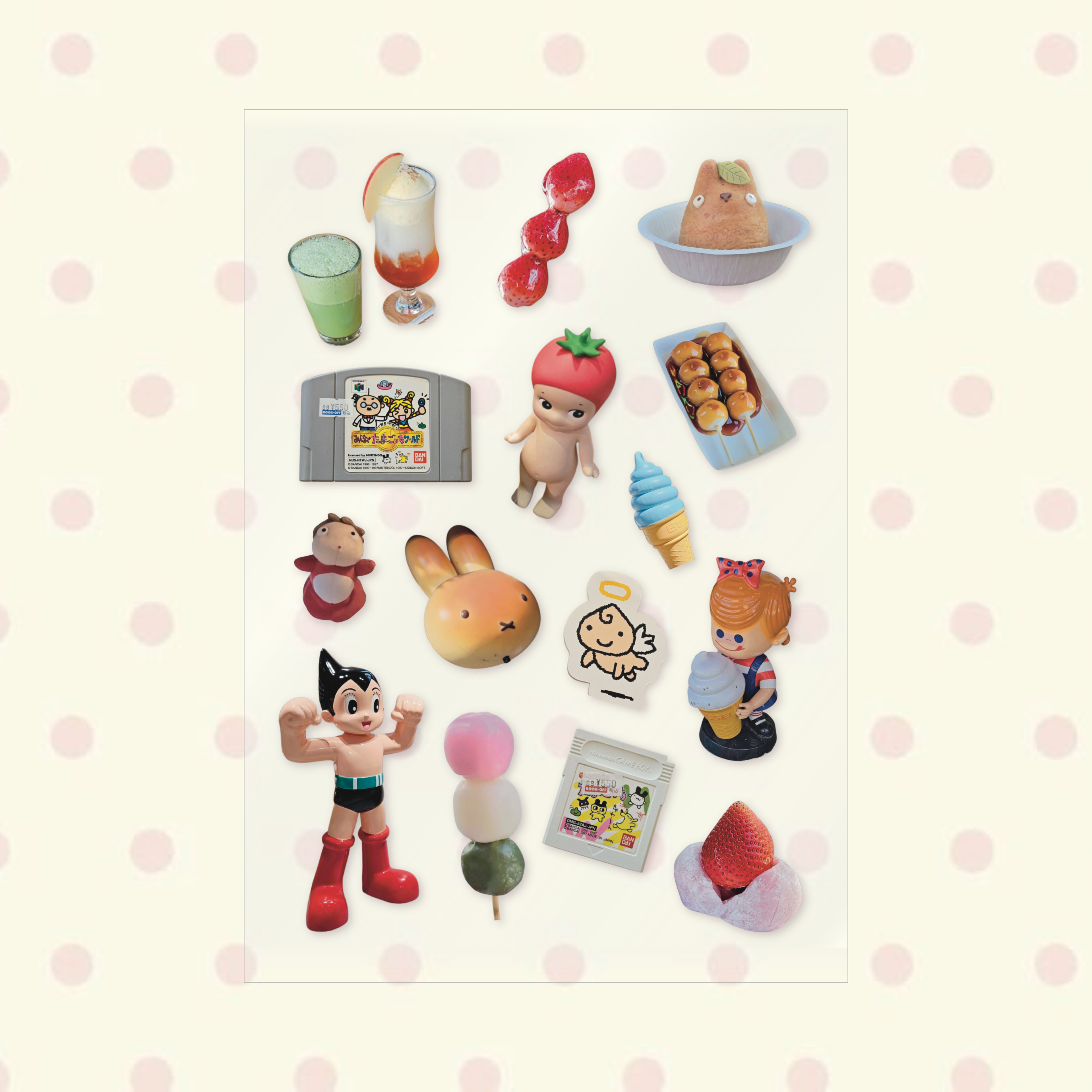 Japan Sticker Sheet