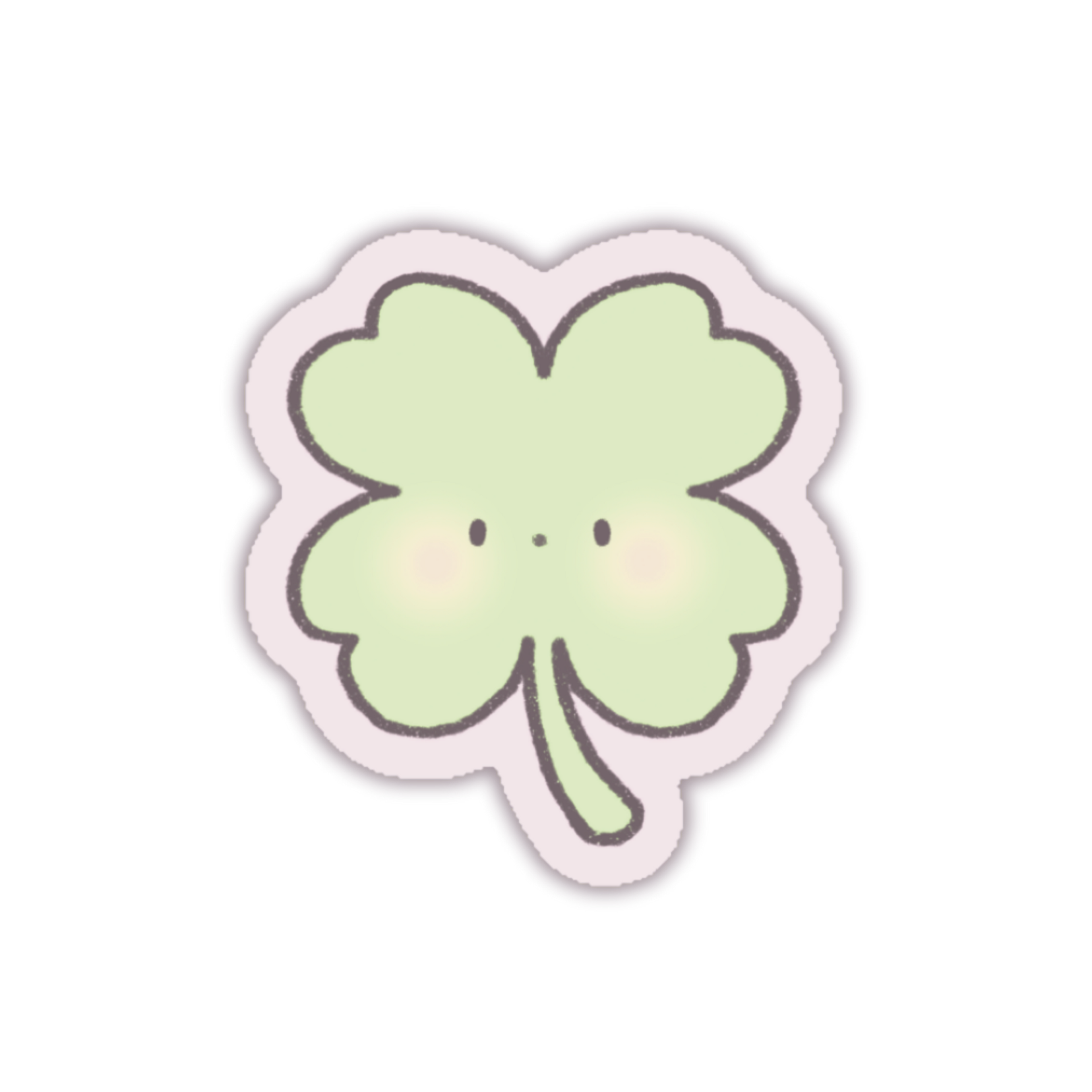 Lucky Clover Sticker