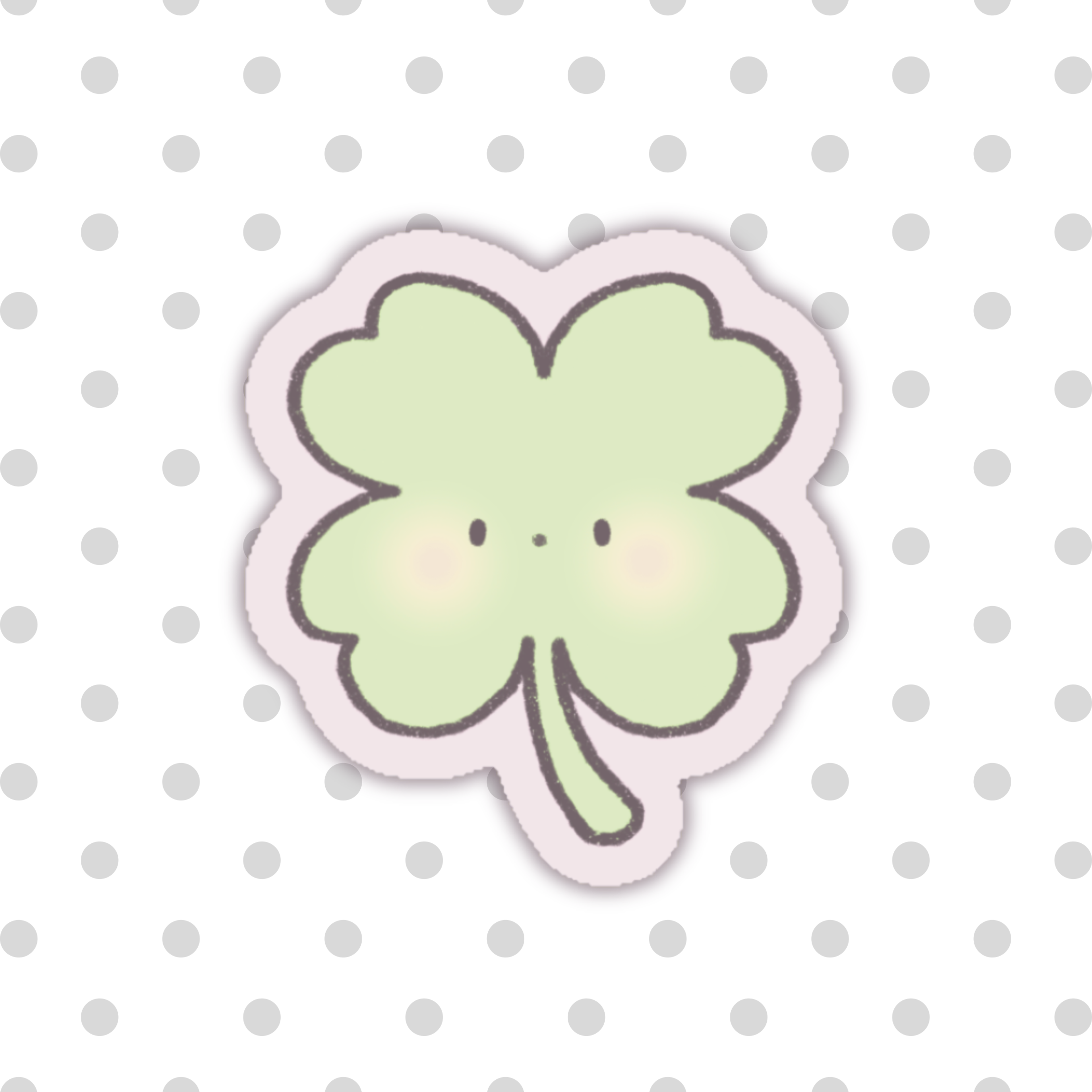 Lucky Clover Sticker