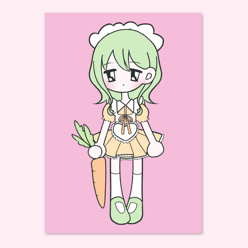 Maid Gumi Print