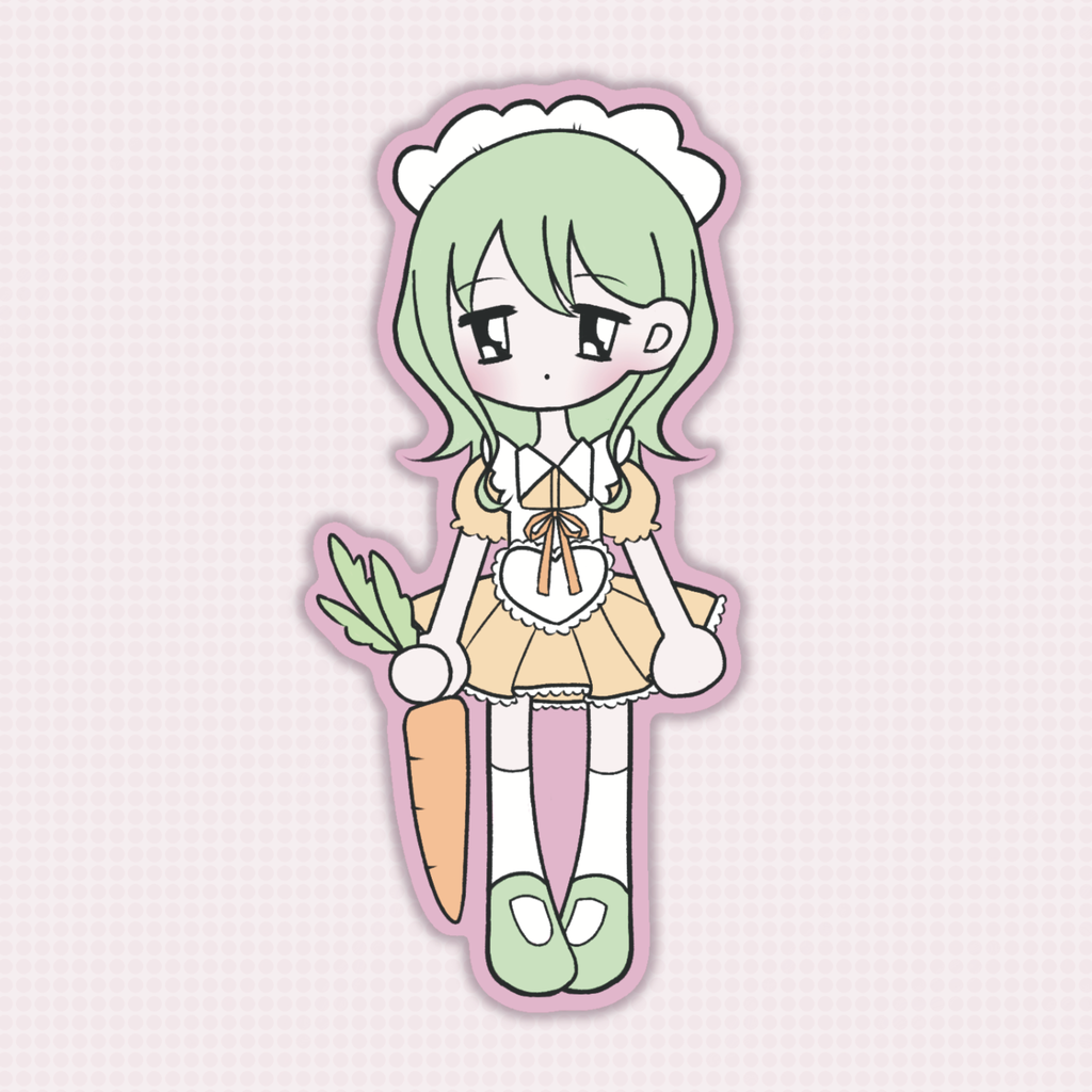 Maid Gumi Sticker