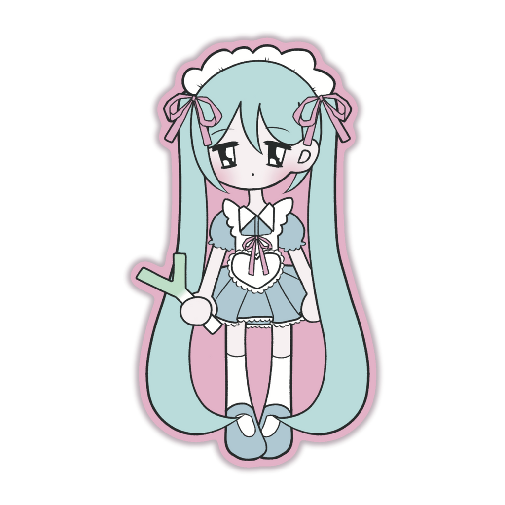 Maid Miku Sticker