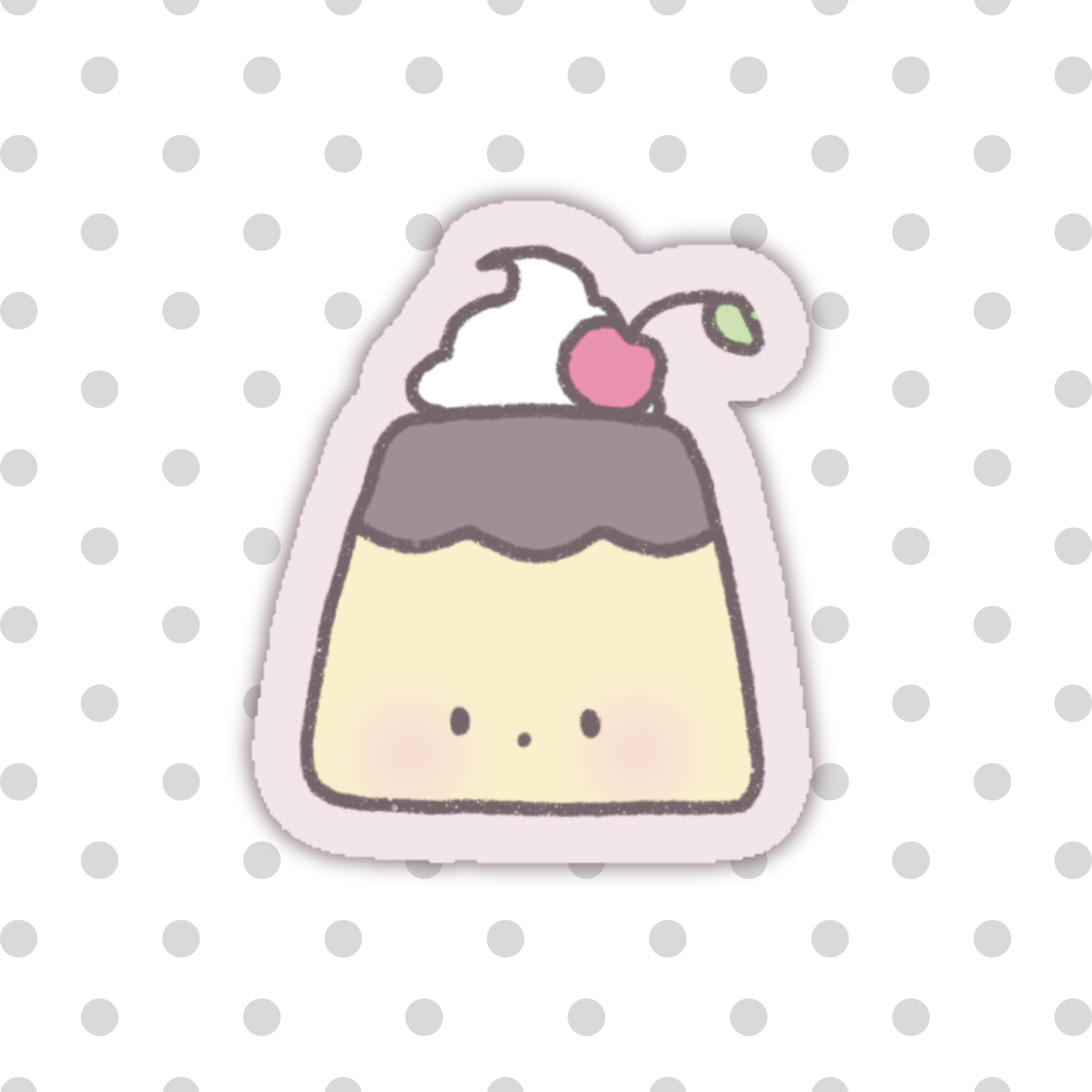 Sweet Pudding Sticker