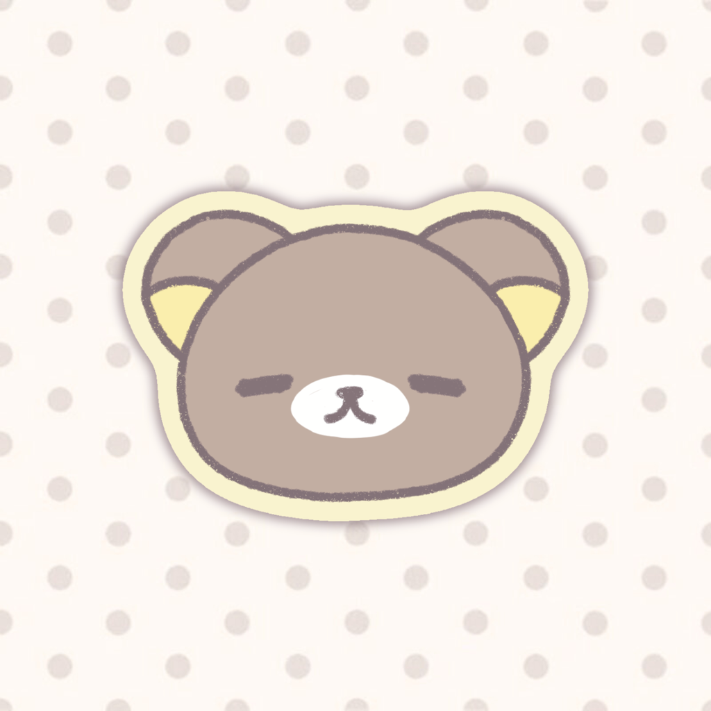 Relaxed Rilakkuma Sticker