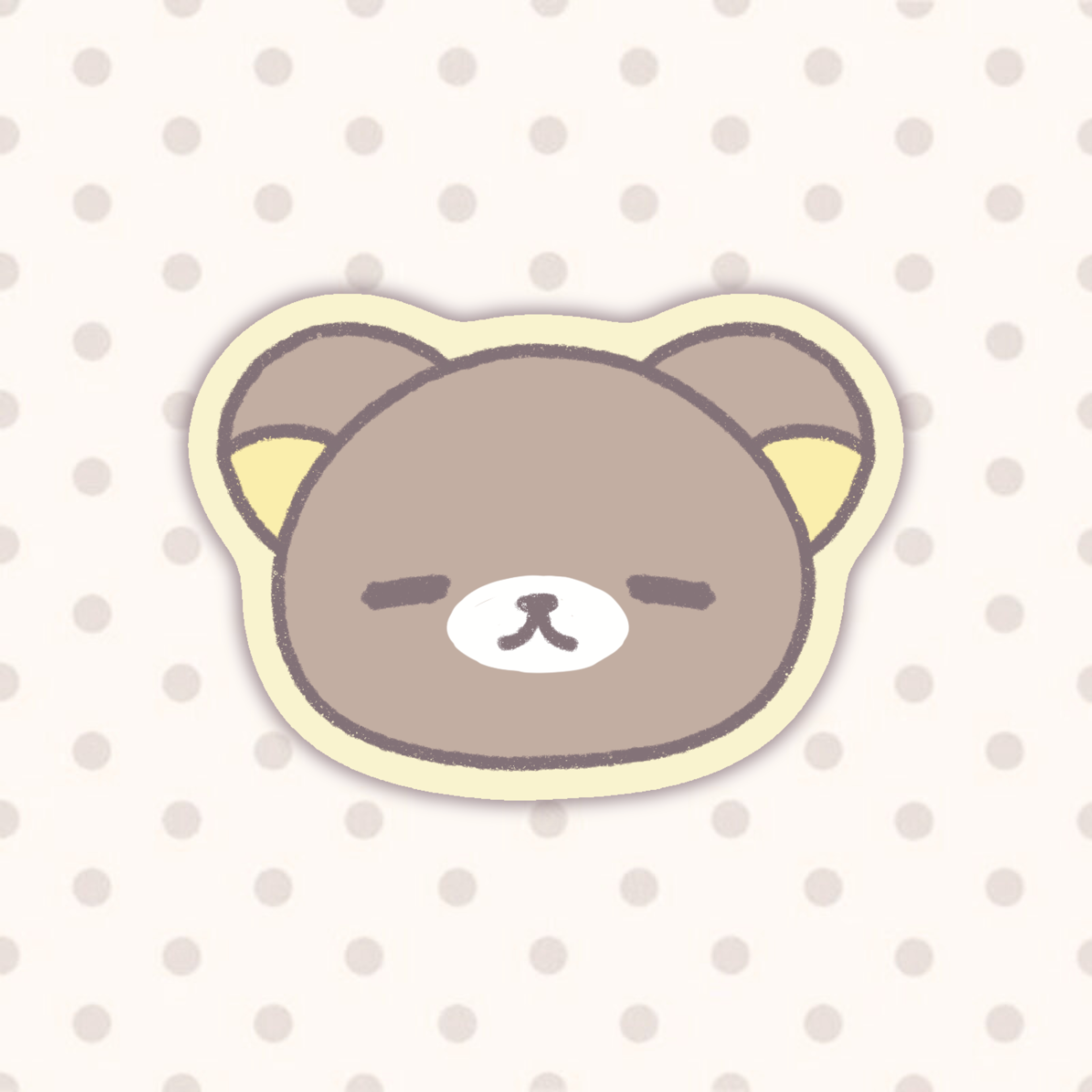 Relaxed Rilakkuma Sticker
