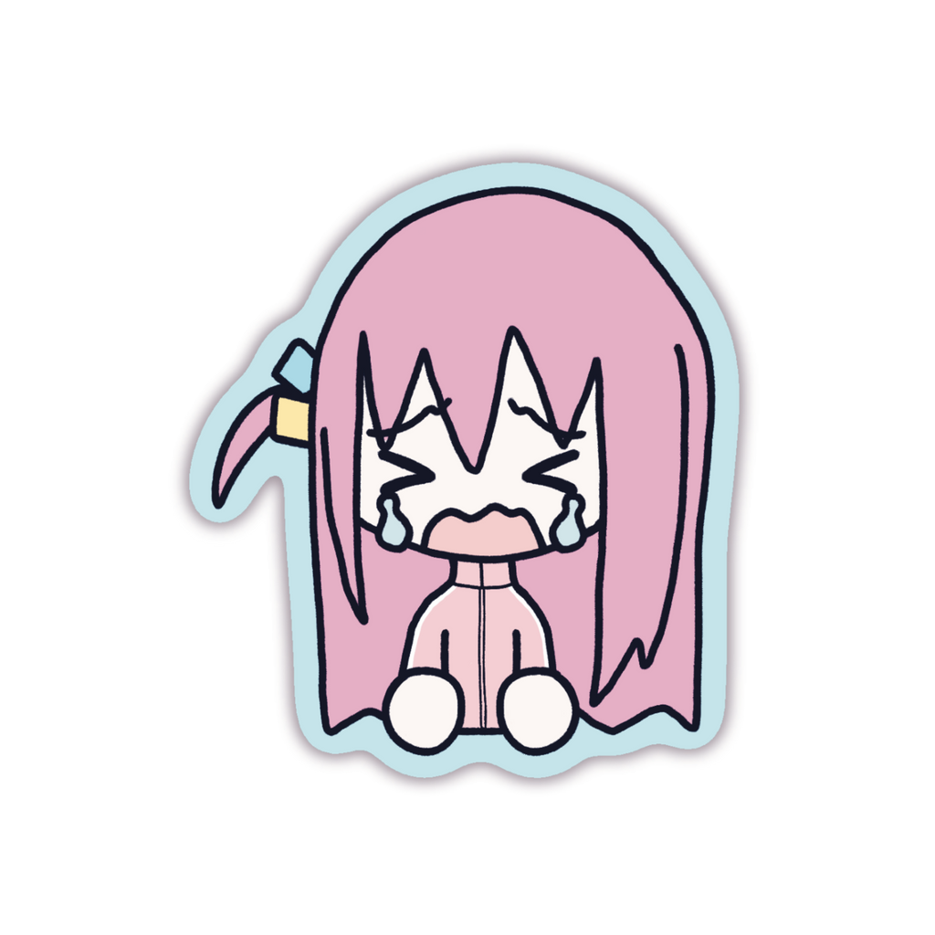 Sad Bocchi Sticker