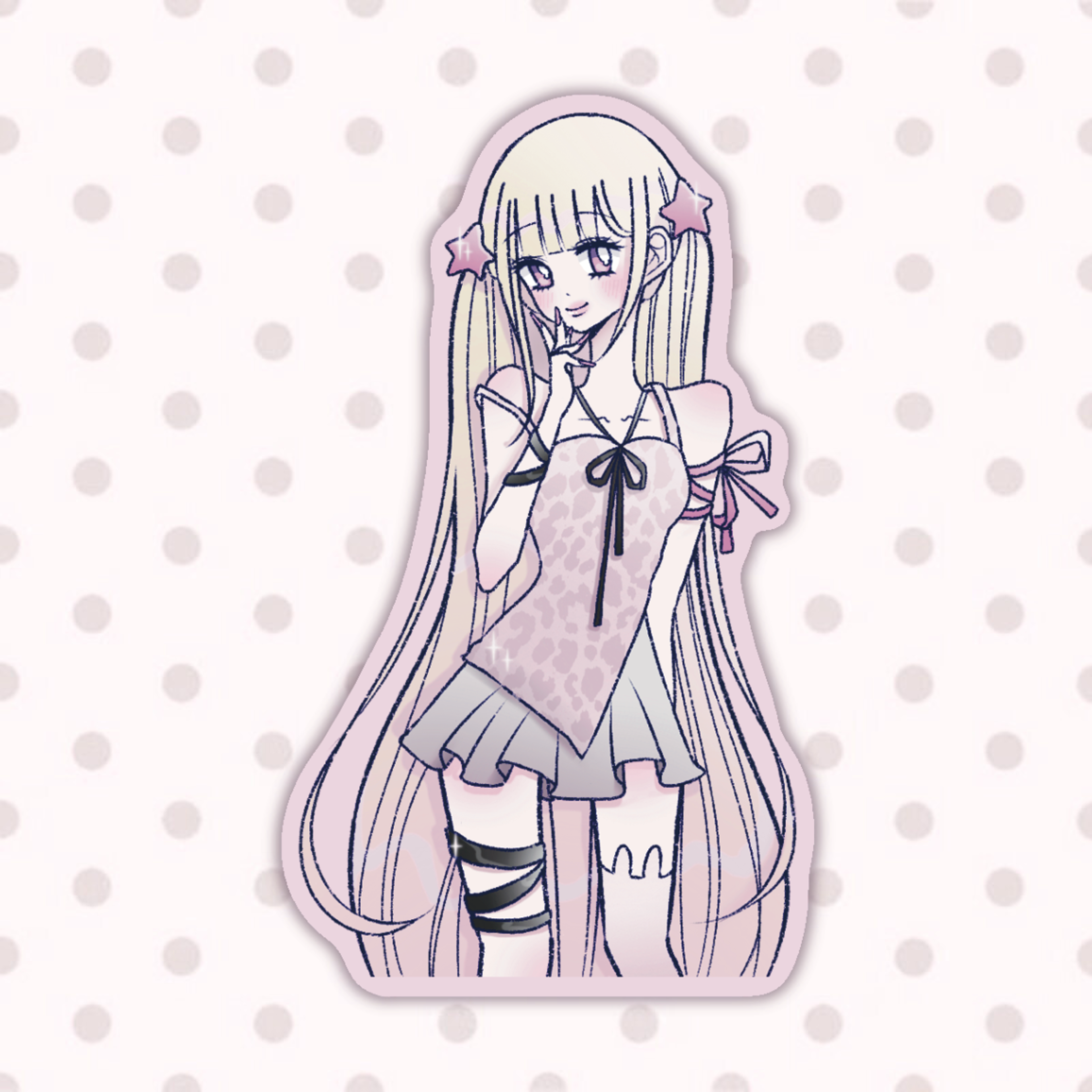 Star Girl Sticker