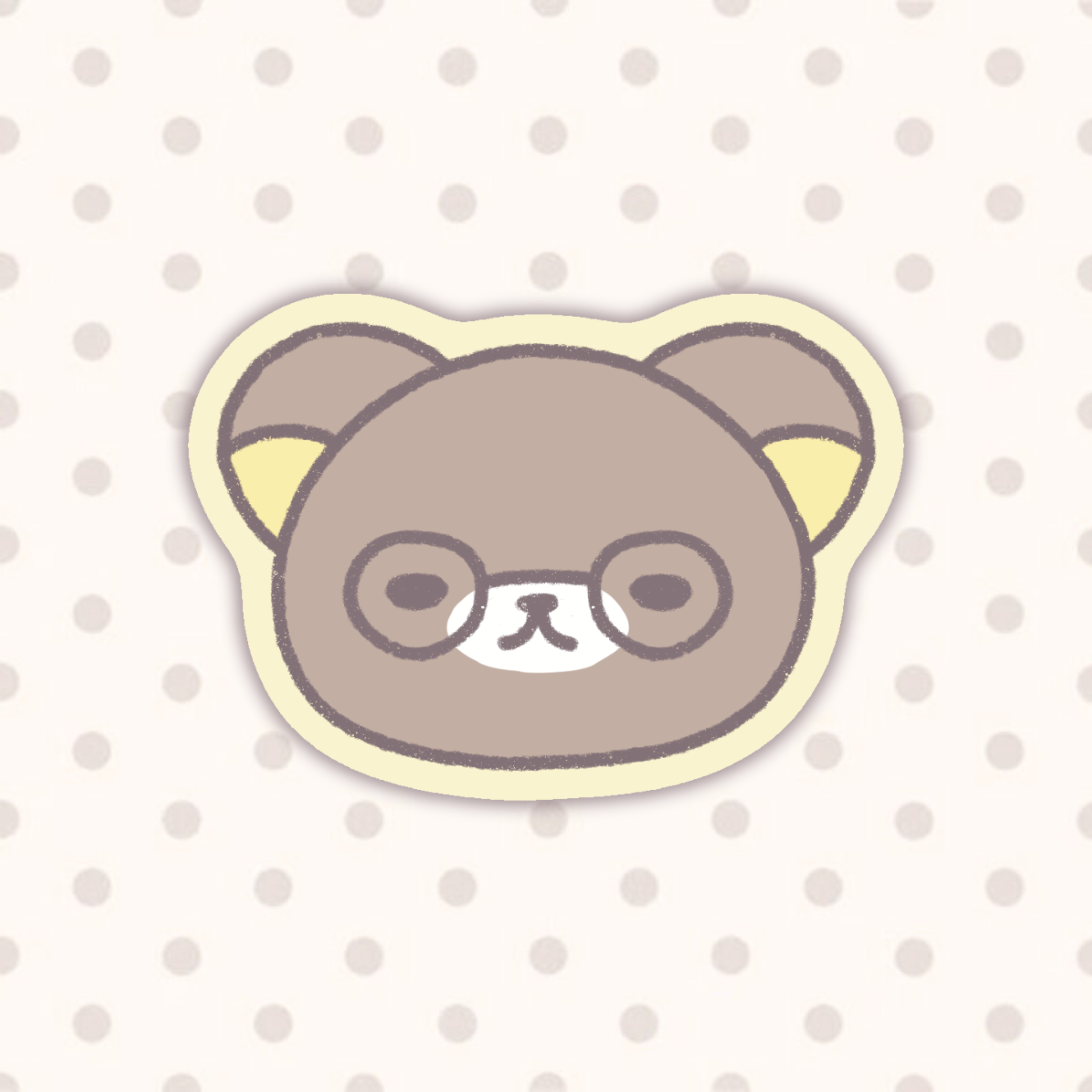 Studious Rilakkuma Sticker