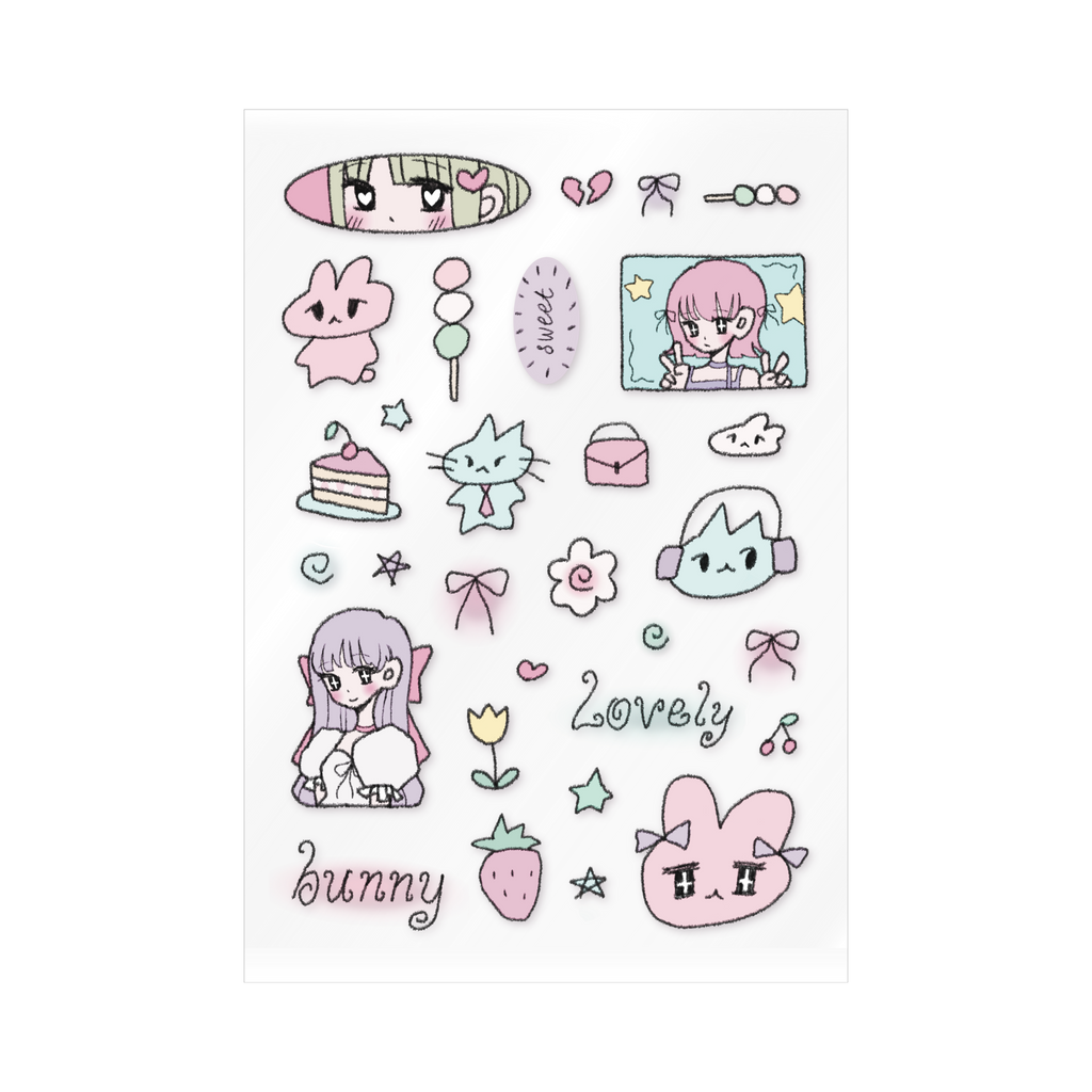 Sweet Candy Sticker Sheet