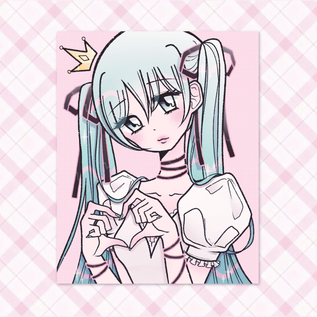 World Is Mine Miku Print