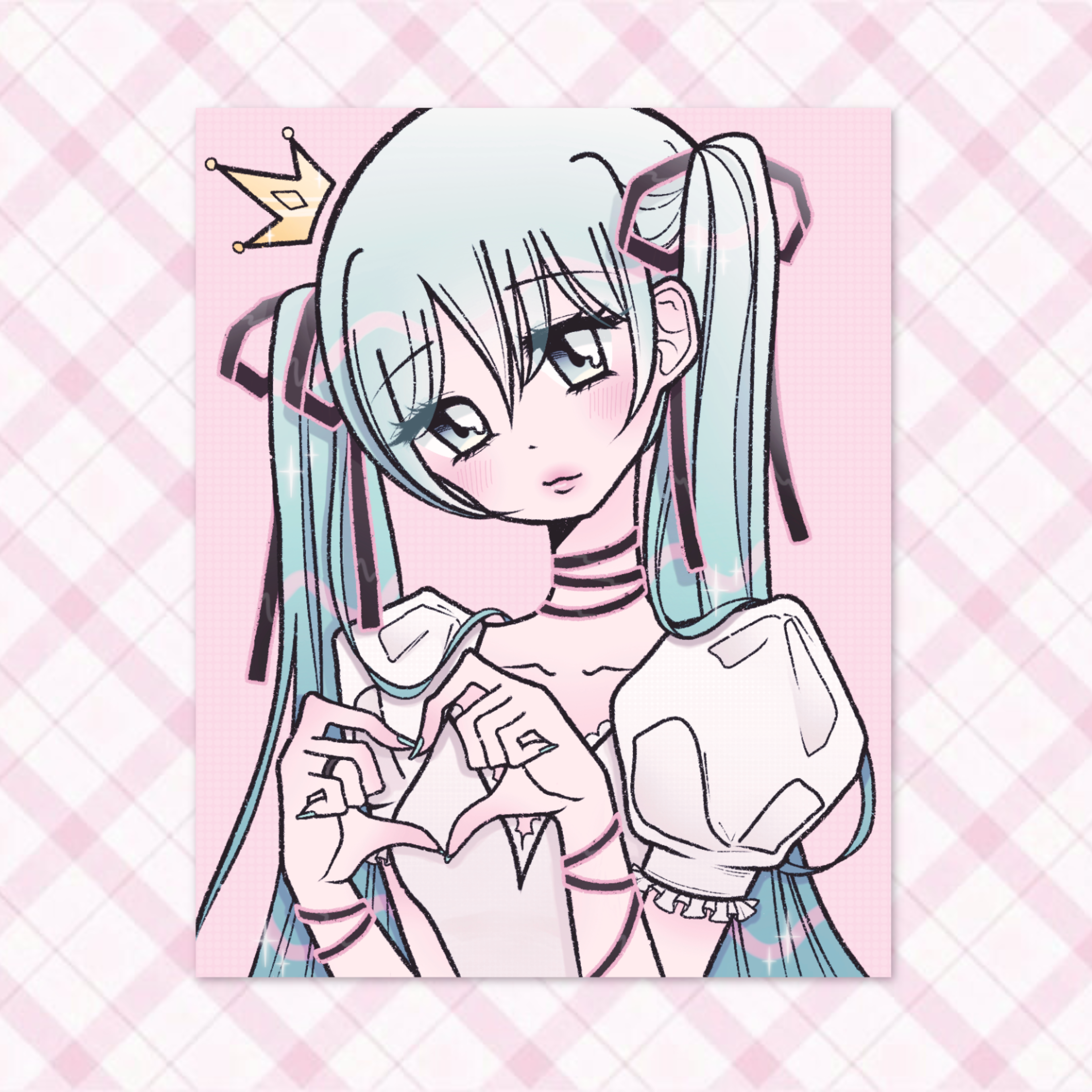 World Is Mine Miku Print