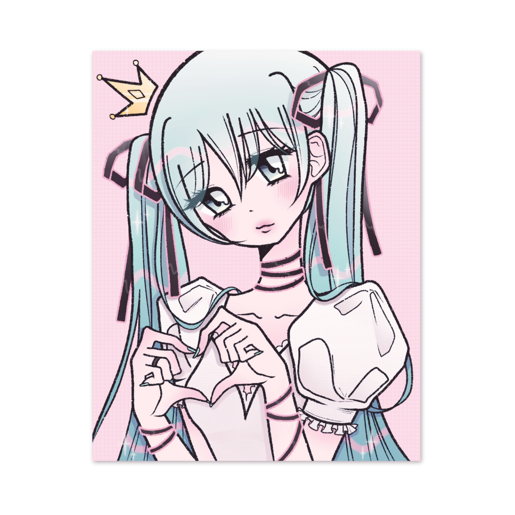 World Is Mine Miku Print