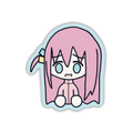 Worried Bocchi Sticker